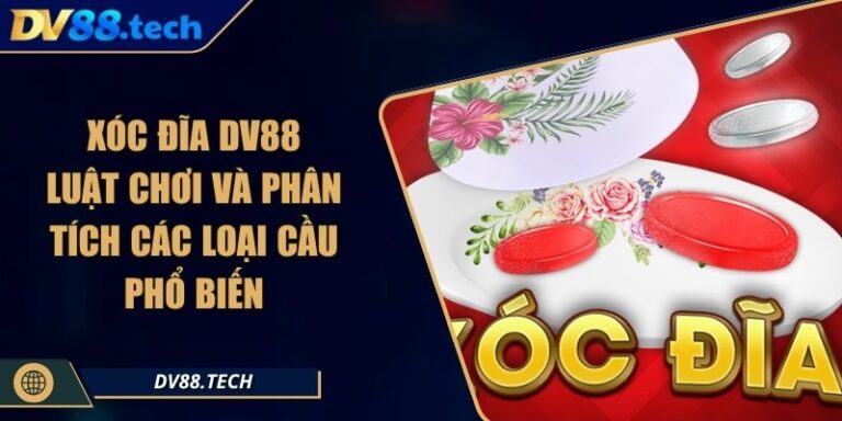 Xóc Đĩa DV88 - Luật Chơi Và Phân Tích Các Loại Cầu Phổ Biến